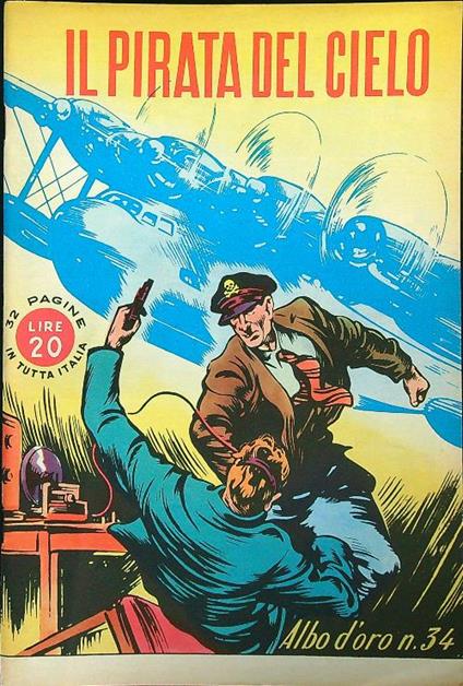 Il pirata del cielo - copertina
