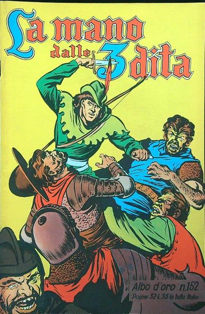 La mano dalle tre dita - copertina