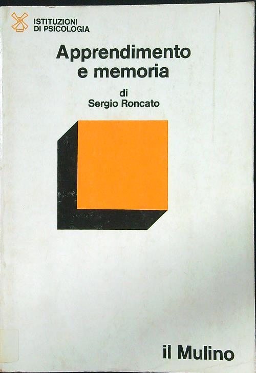 Apprendimento e memoria