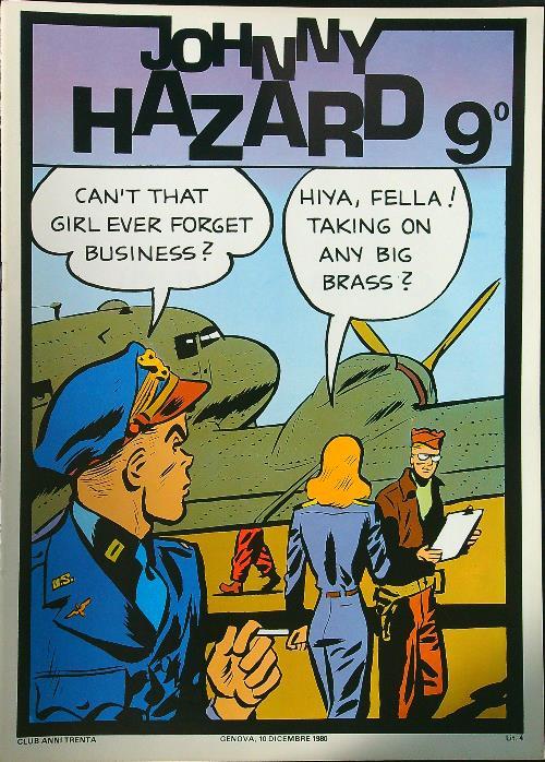 Johnny Hazard 9° - copertina