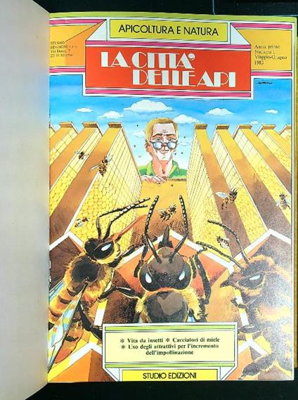 La città delle api (raccolta 1983-1986) - copertina