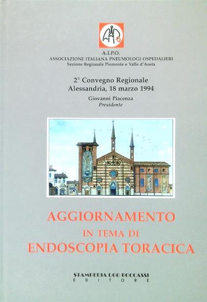 Aggiornamento in tema di endoscopia toracica - copertina