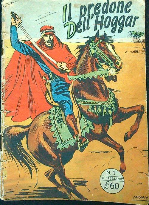 Il predone dell'Hoggar - copertina