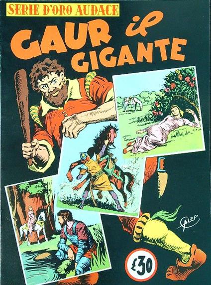 Gaur il gigante - copertina