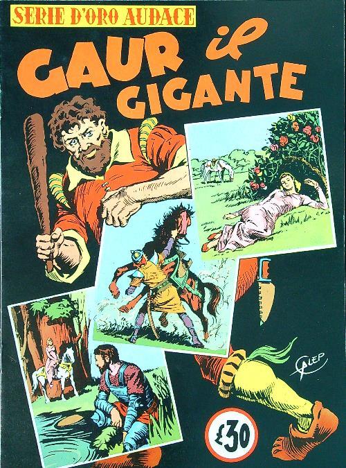 Gaur il gigante - copertina