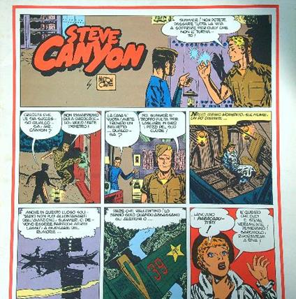 Steve Canyon - copertina