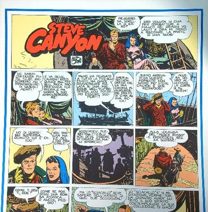 Steve Canyon n. 100 - copertina