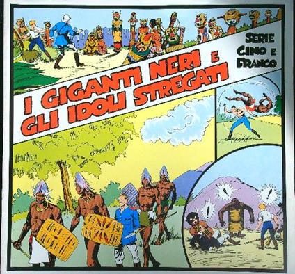 I giganti neri e gli idoli stregati - copertina