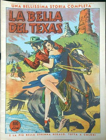 La bella del Texas - copertina