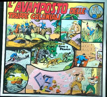 L' avamposto delle truppe coloniali - copertina