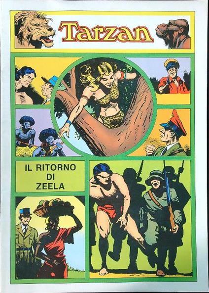 Tarzan: il ritorno di Zela - copertina