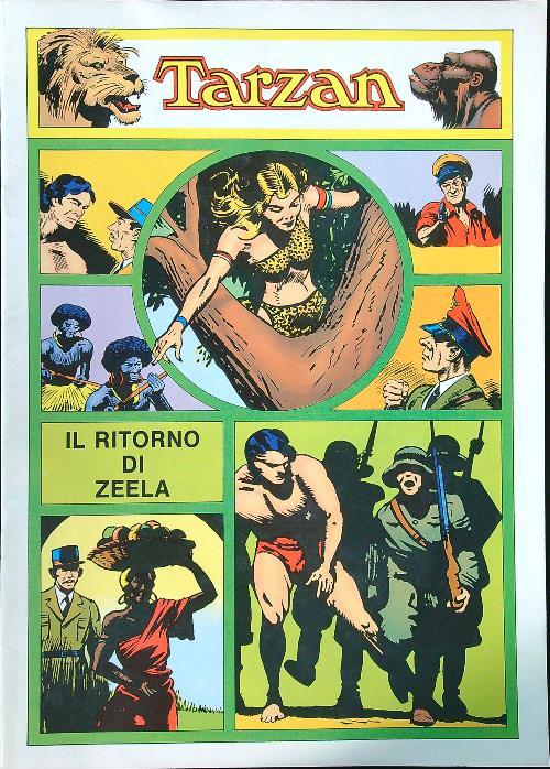 Tarzan: il ritorno di Zela - copertina