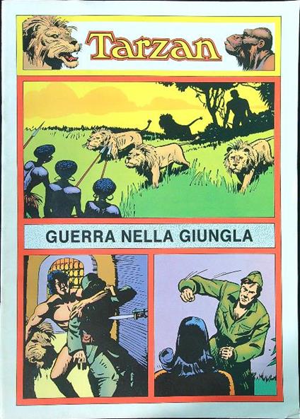 Tarzan: Guerra nella giungla - copertina