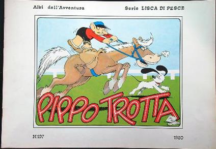 Pippo trotta - Jacovitti - copertina