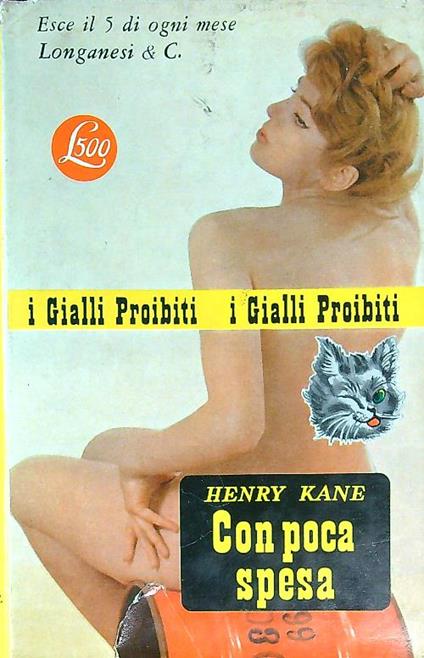 Con poca spesa - Henry Kane - copertina