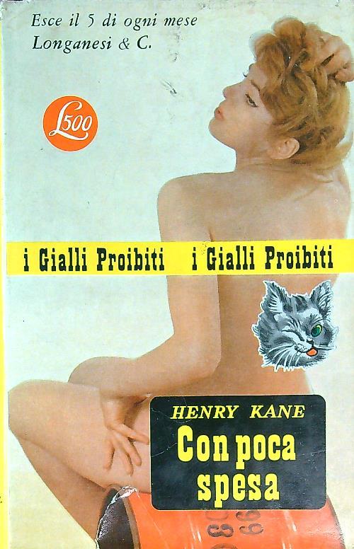 Con poca spesa - Henry Kane - copertina