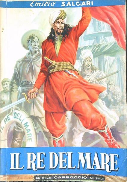 Il re del mare - Emilio Salgari - copertina