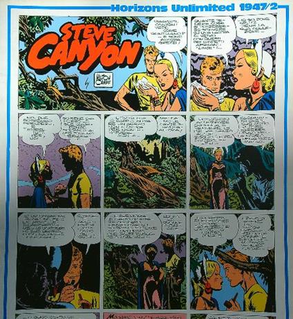 Steve Canyon. Horizons Unlimited 1947/2 - copertina