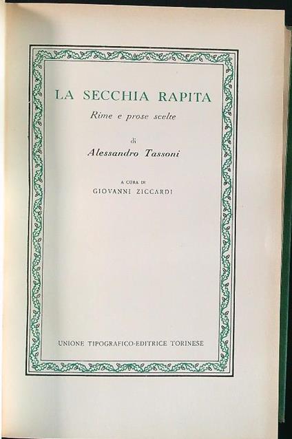 La secchia rapita - copertina