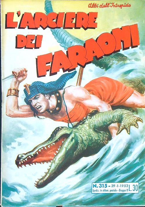 L' arciere dei faraoni - copertina