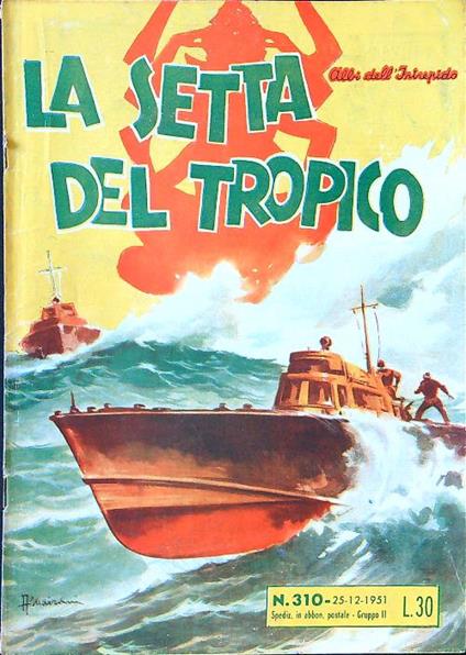 La setta del tropico - copertina