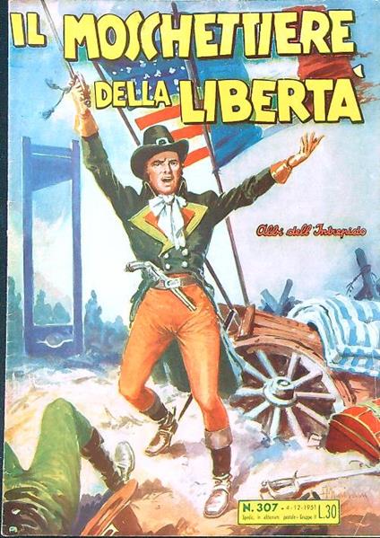 Il moschettiere della libertà - copertina