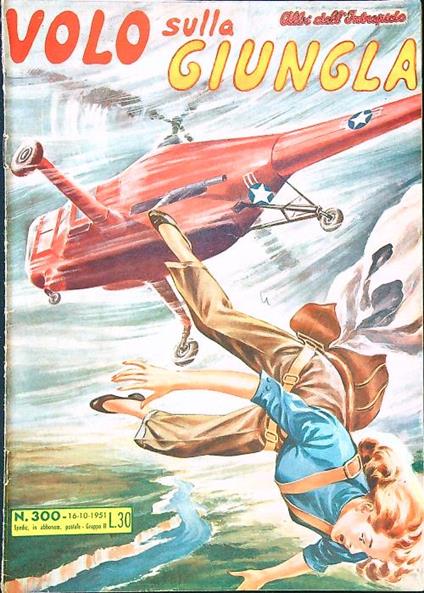 Volo sulla giungla - copertina