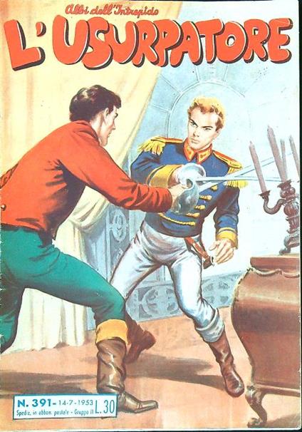 L' usurpatore - copertina