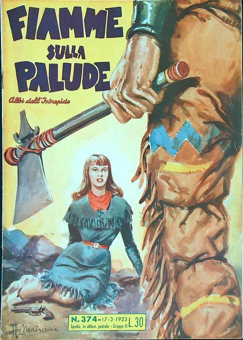 Fiamme sulla palude - copertina