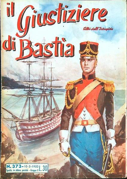 Il Giustiziere di Bastia - copertina