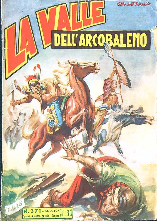 La valle dell'arcobaleno - copertina