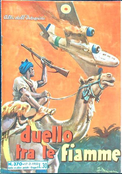 Duello tra le fiamme - copertina