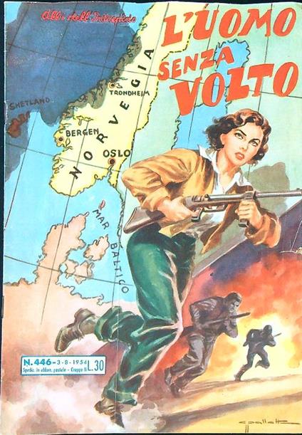 L' uomo senza volto - copertina