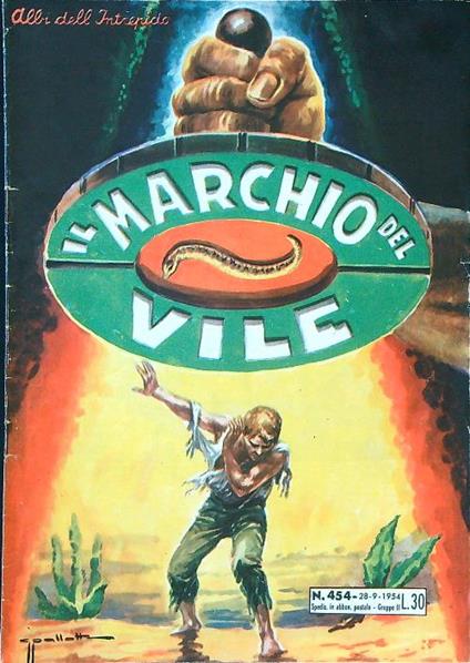 Il marchio del vile - copertina