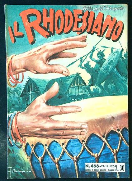 Il Rhodesiano - copertina