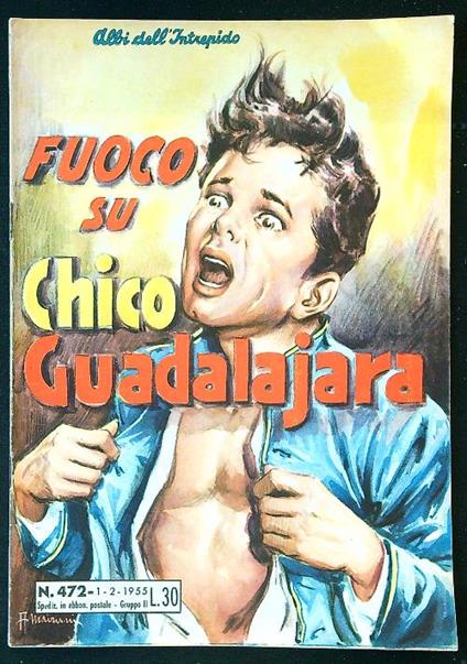 Fuoco su Chico Guadalajara - copertina