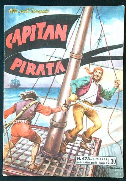 Capitan Pirata - copertina