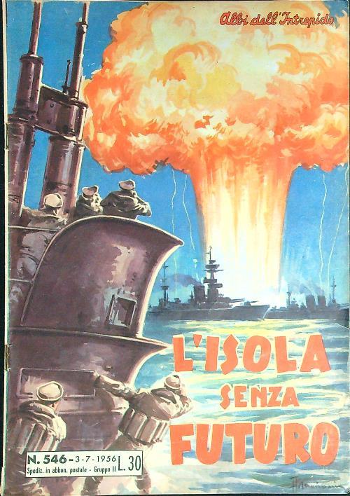 L' isola senza futuro - copertina