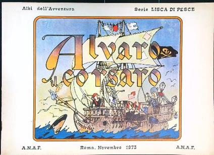 Alvaro il corsaro - Jacovitti - copertina