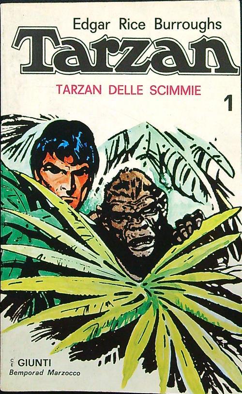 Tarzan delle scimmie - Edgar Rice Burroughs - copertina