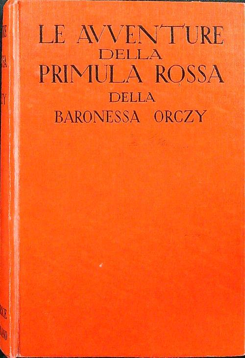 Le avventure dell primula rossa - copertina