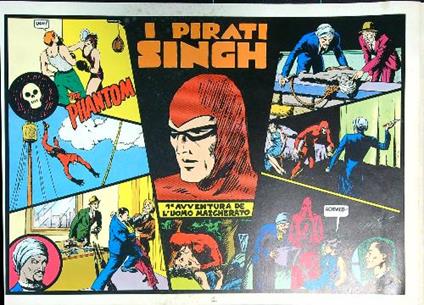 I Pirati Singh 4 vv. - copertina