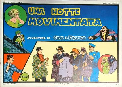 Cino e Franco - Una notte movimentata - Lyman Young - copertina