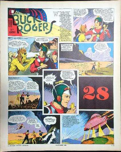 Buck Rogers n. 28/ottobre 1980 - copertina