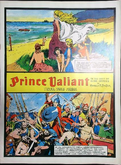 Prince Valiant. L'isola delle nebbie - Tavole da 243 a 256 - Harold R. Foster - copertina