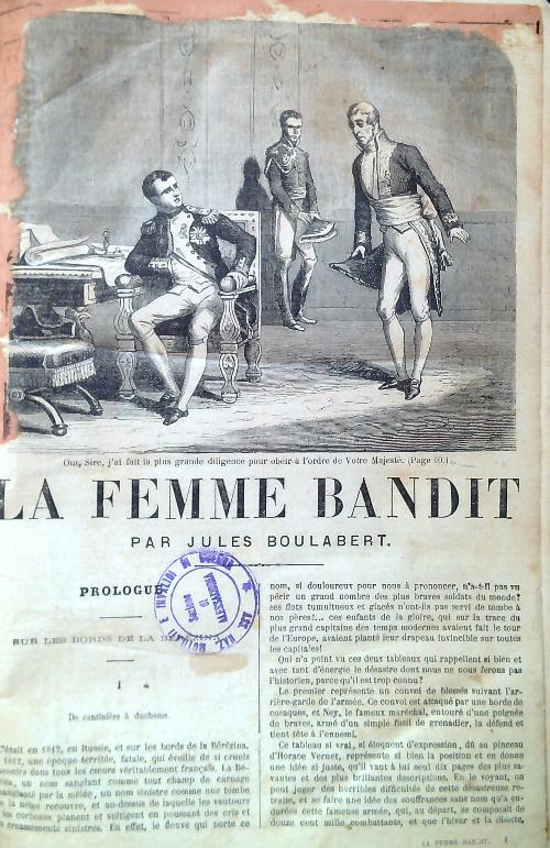 La femme bandit - copertina