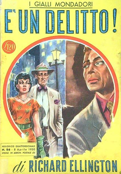 è un delitto! - Richard Ellington - copertina