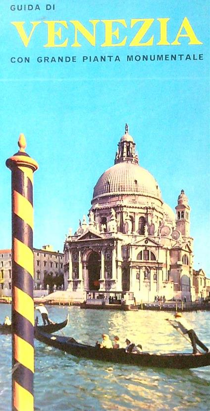 Guida di Venezia con grande pianta monumentale - copertina