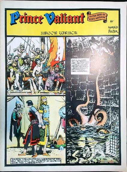 Prince Valiant tavole domenicali da 215 a 228 - Harold R. Foster - copertina