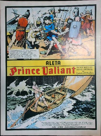 Prince Valiant tavole domenicali da 201 a 214 - Harold R. Foster - copertina